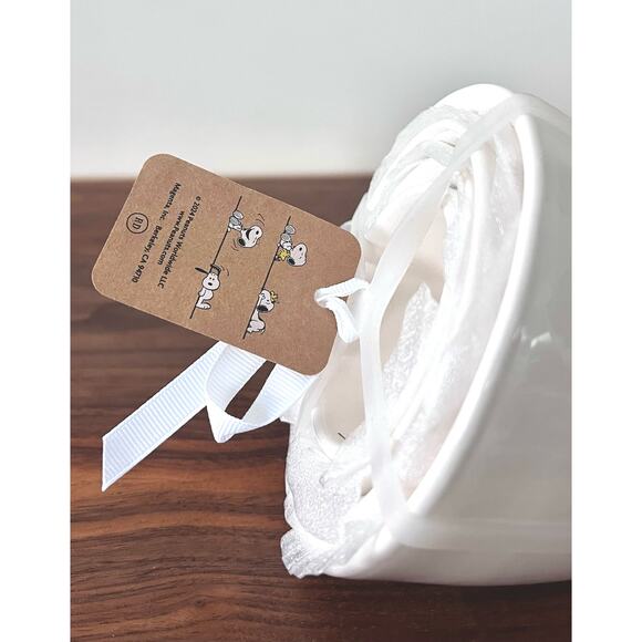 NWT Rae Dunn Peanuts Snoopy Measuring Cup Set of 4 by Magenta - Picture 7 of 9